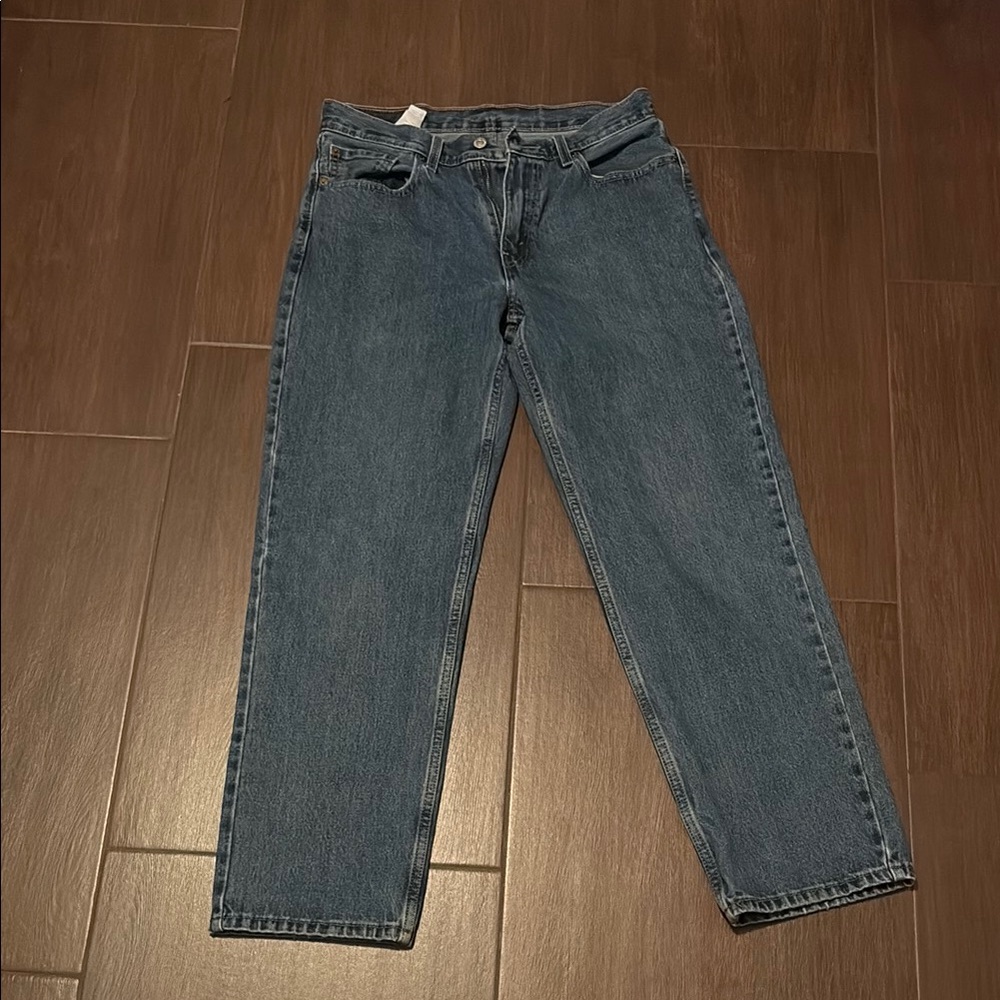 Signature by Levi Strauss Blue Relaxed Fit Jeans